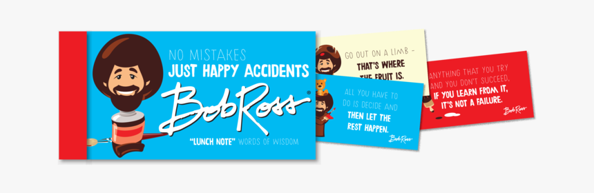 Bob Ross Lunch Notes 
 Class Lazyload Lazyload Fade - Graphic Design, HD Png Download