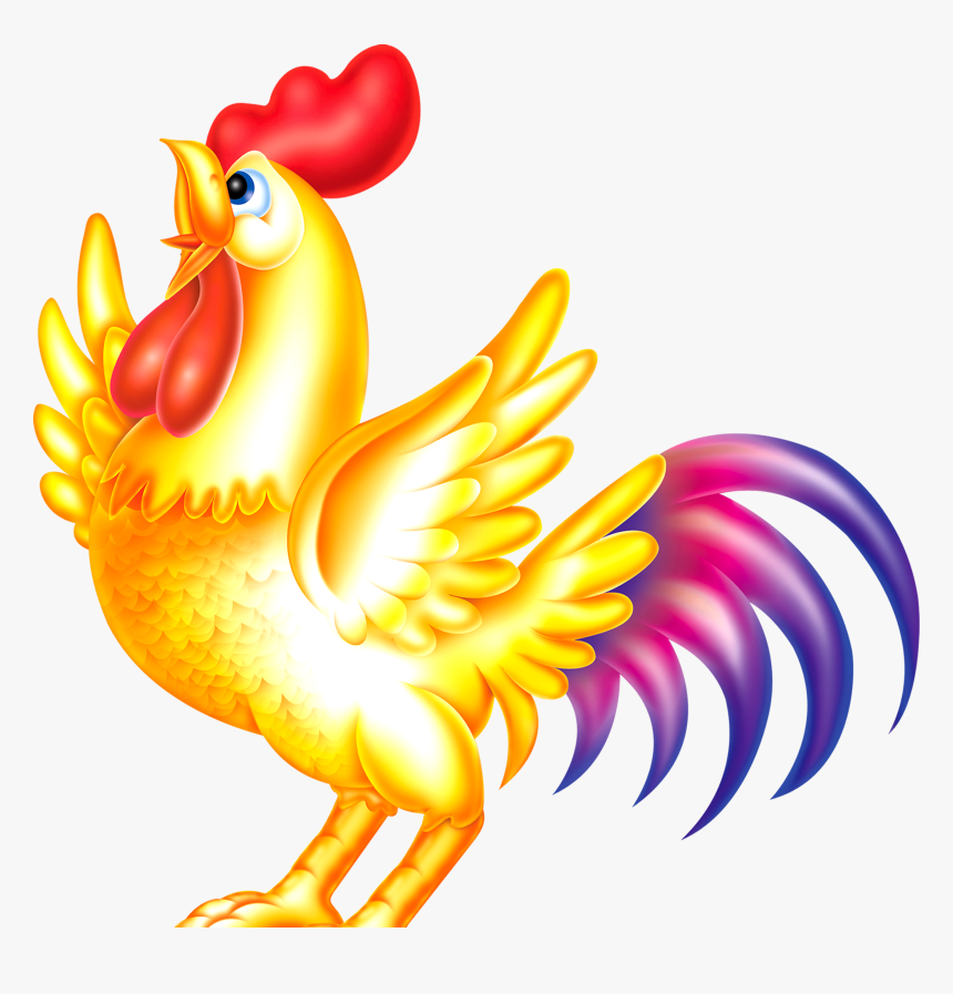 Chicken Chinese New Year - Clipart Cock, HD Png Download