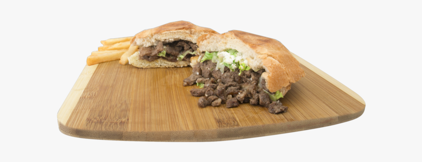 Torta De Asada Con Papas/steak Torta With Fries - Cecina, HD Png Download