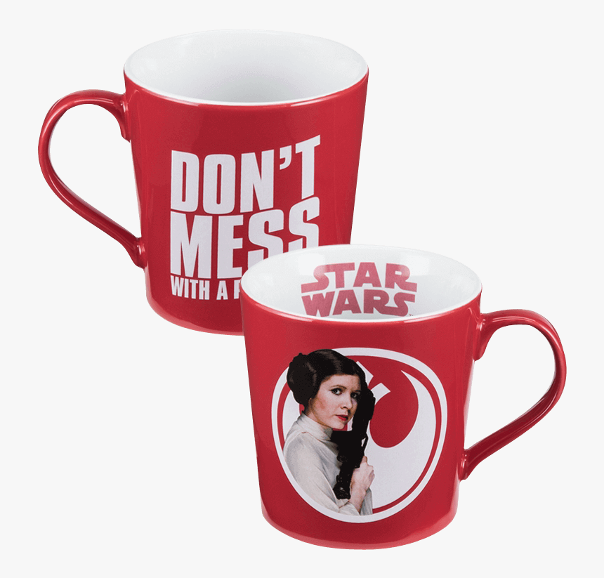 Star Wars Princess Leia Ceramic Mug - Star Wars, HD Png Download