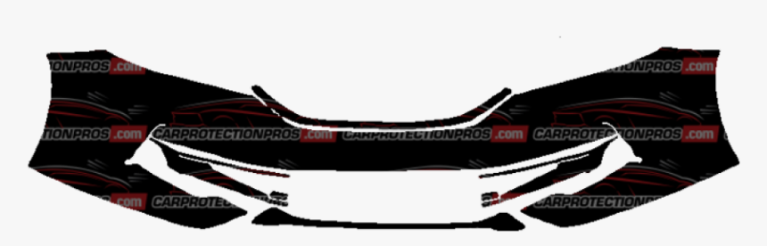 2017 Honda Accord Hybrid Sedan 3m Clear Bra Front Bumper - Sled, HD Png Download