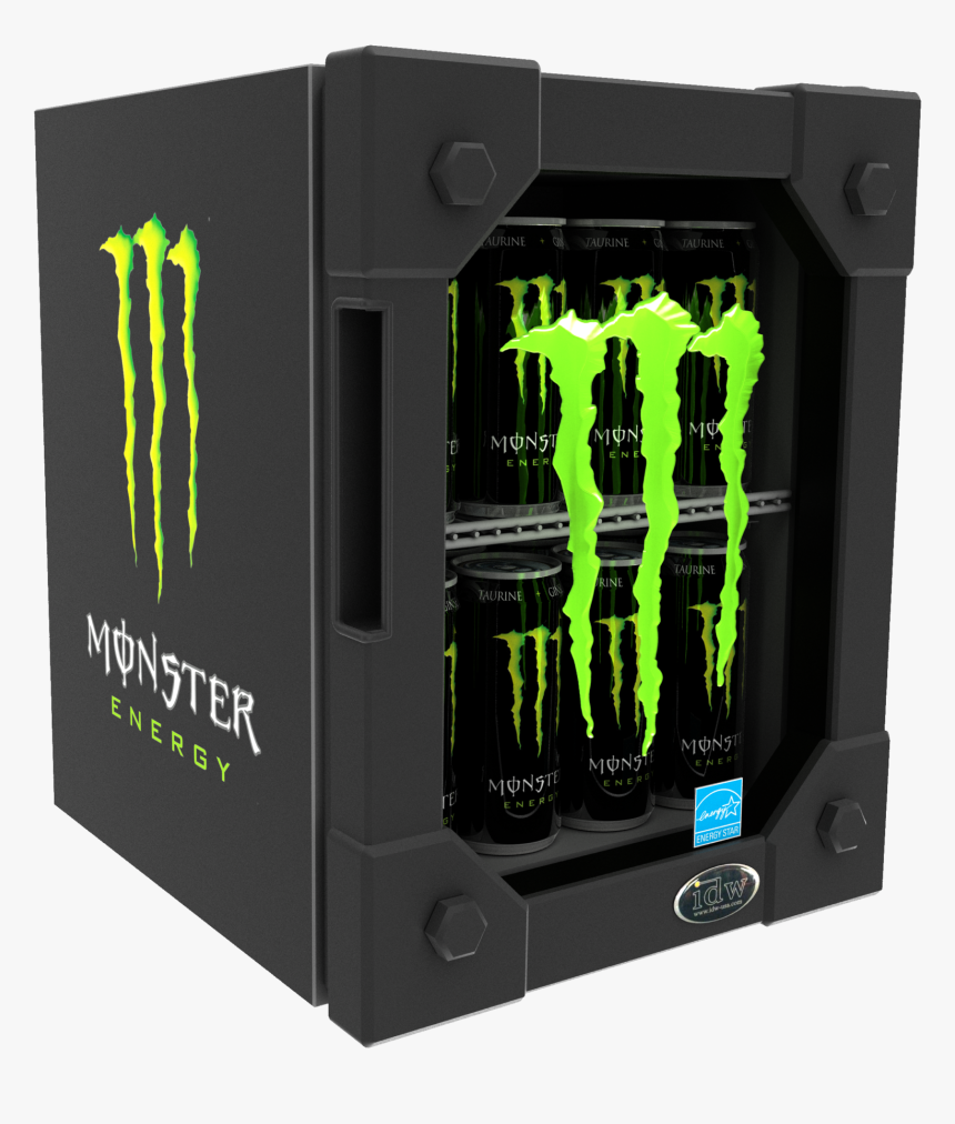 Monster Energy Køleskab, HD Png Download