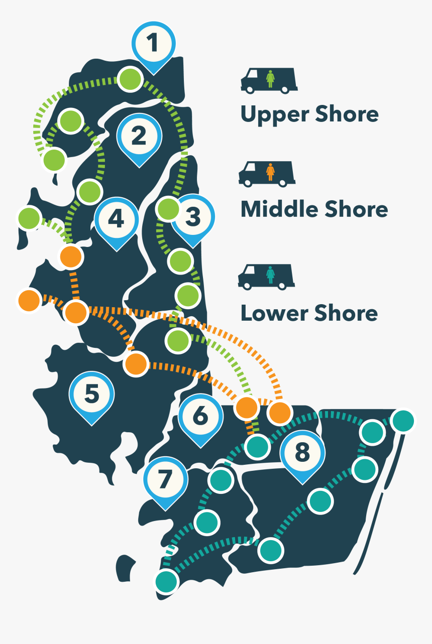 Delivery Routes, HD Png Download
