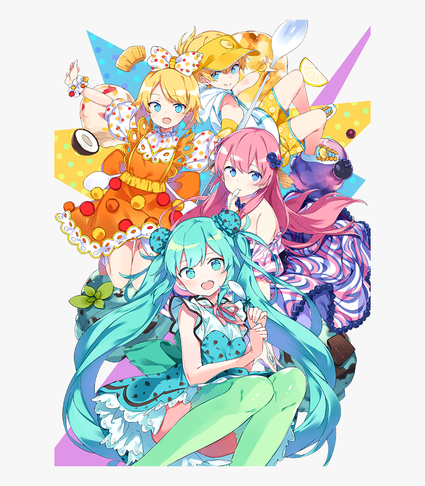 チョコ ミント 初音 ミク, HD Png Download