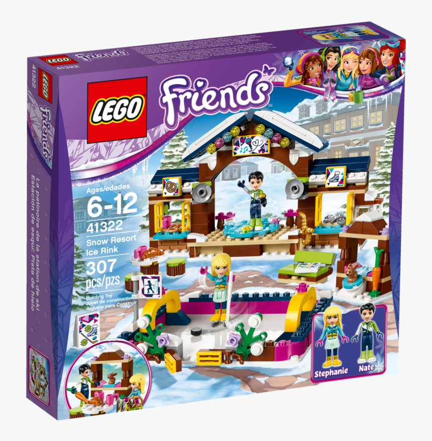 Lego Friends Skating Rink, HD Png Download