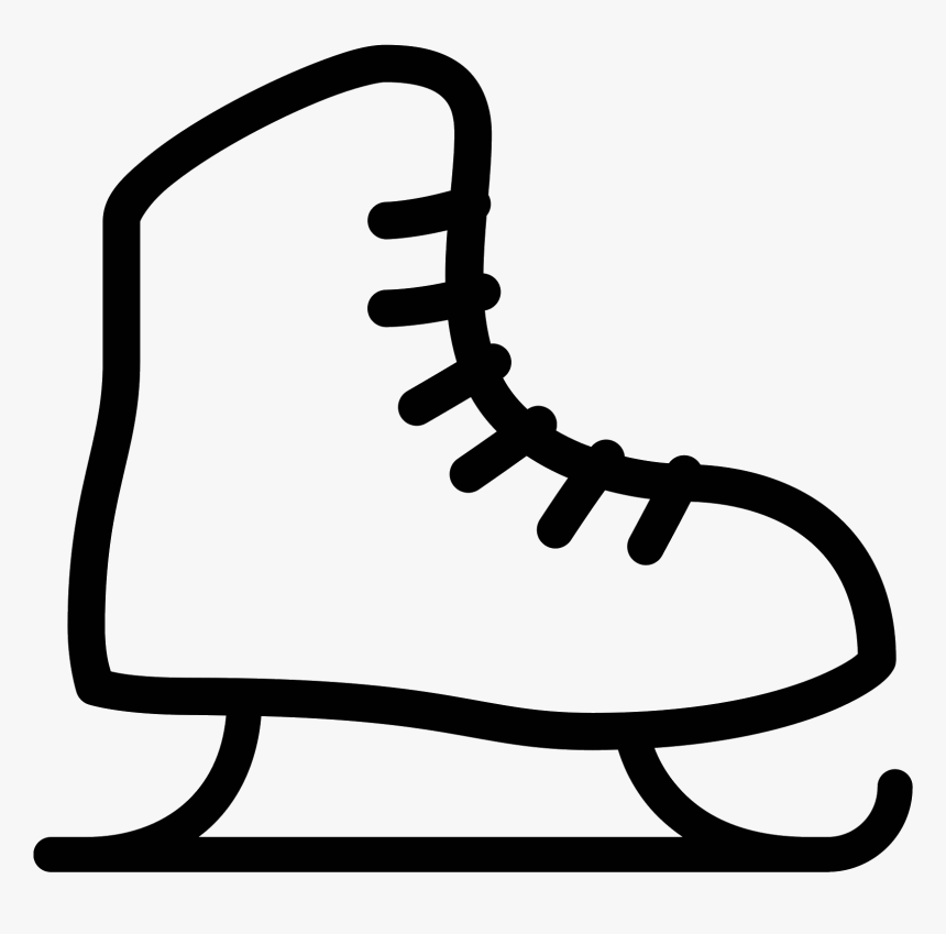 Ice Skate Icon - Ice Skate, HD Png Download