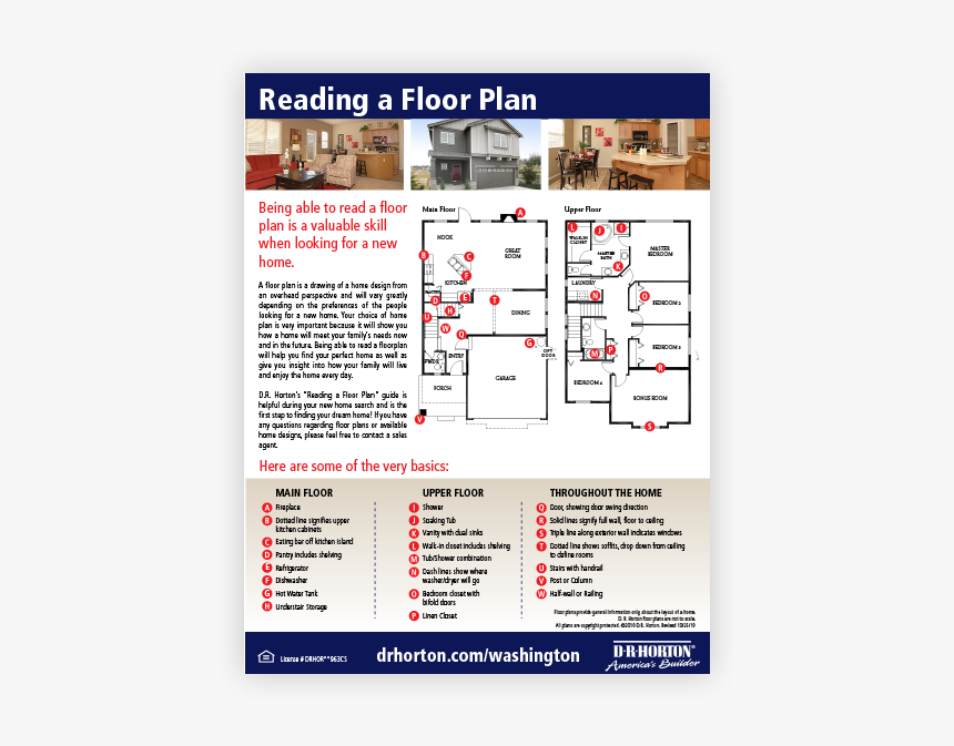 D - R - Horton - Plan, HD Png Download