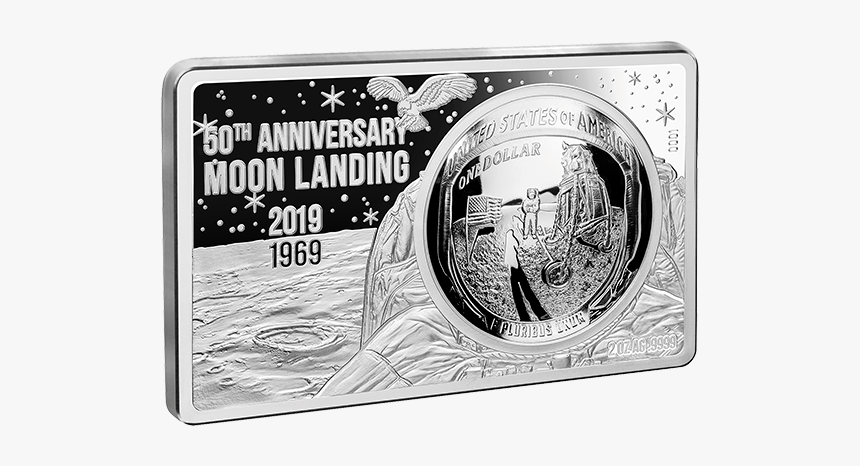 Apollo 11 Silver Coin And Bar Set, HD Png Download