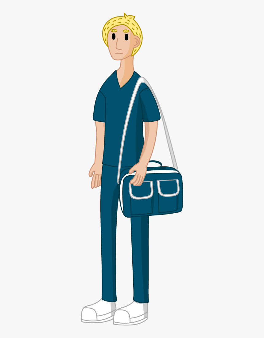 Nurse-rob - Shoulder Bag, HD Png Download