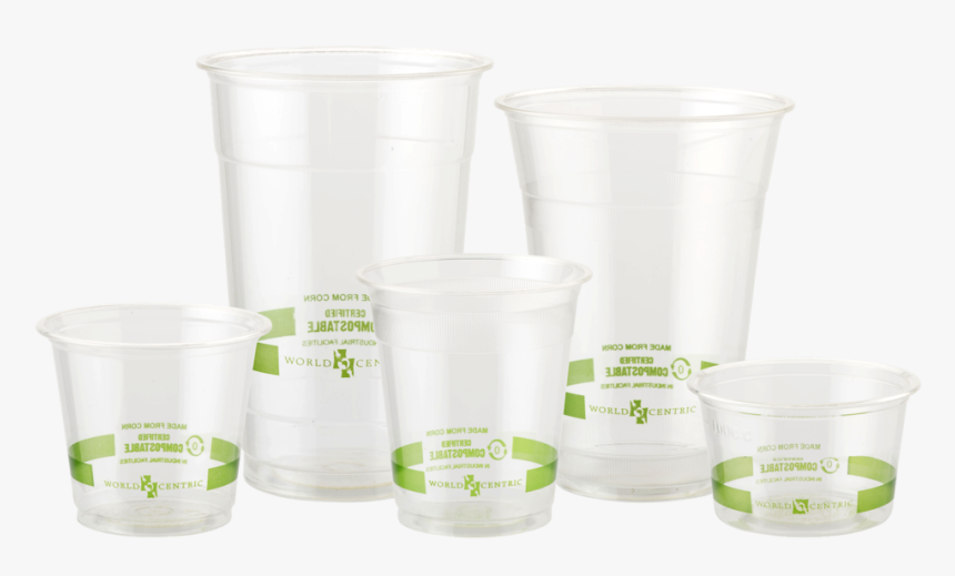 Compostable Disposable Plastic Cups - Biodegradable Cups, HD Png Download