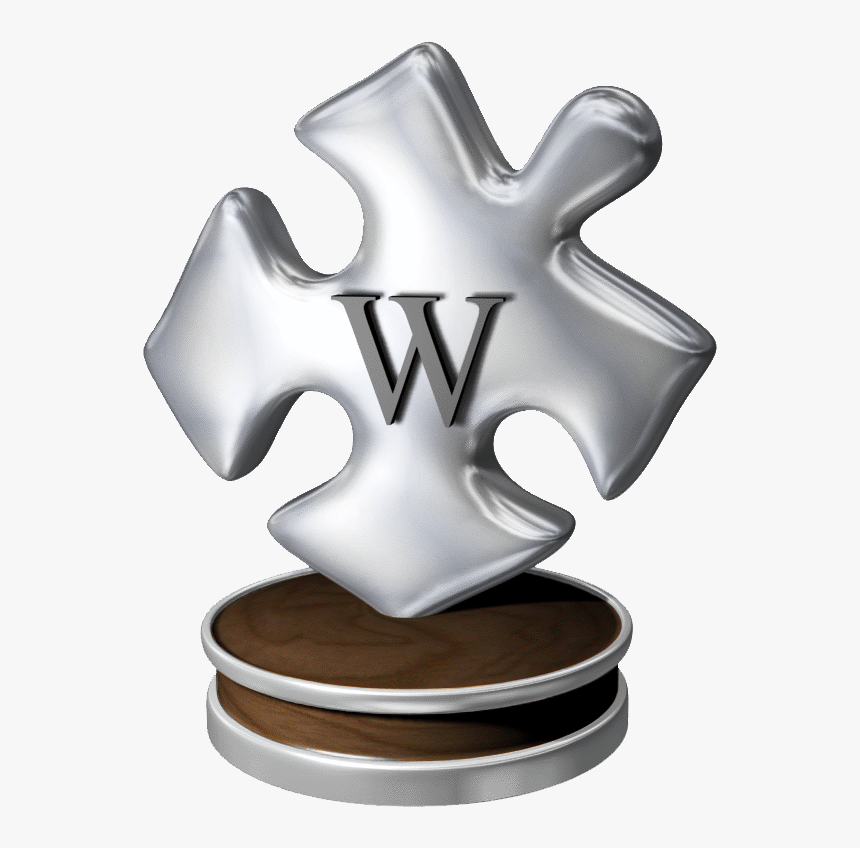 Silverwiki 2 - Wikipedia Award, HD Png Download