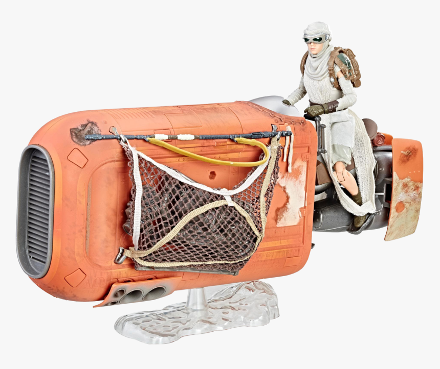 Transparent Rey S Staff Png - Black Series Rey Speeder, Png Download