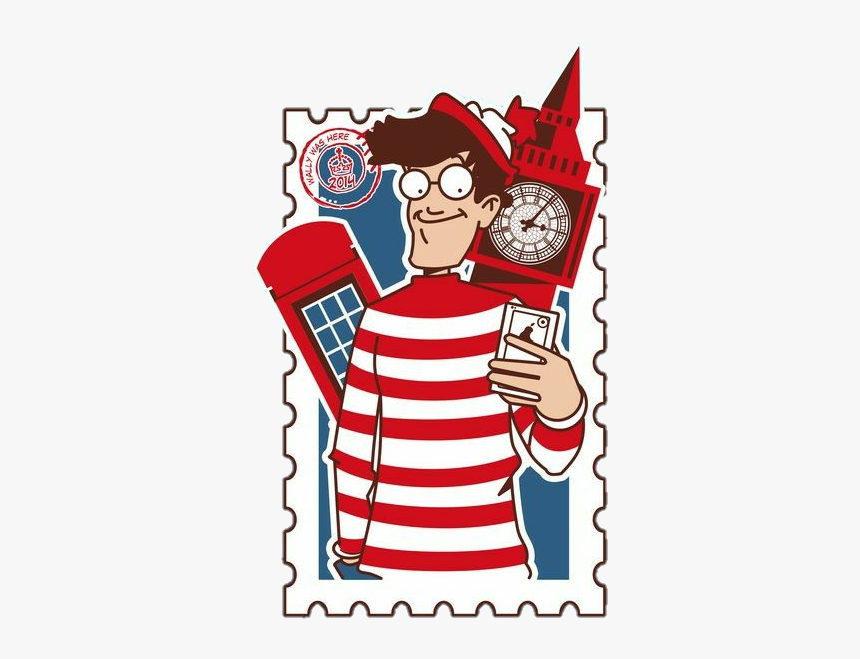 #waldo #whereswaldo #multicolor #travel - Cartoon, HD Png Download