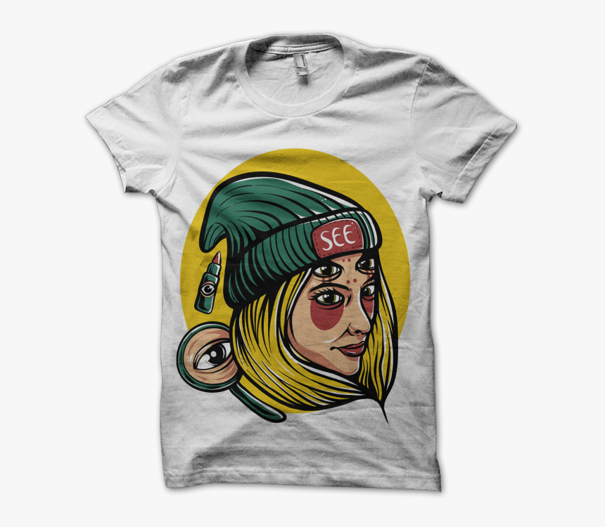 I Can See You Buy Tshirt Design - Mockup, HD Png Download