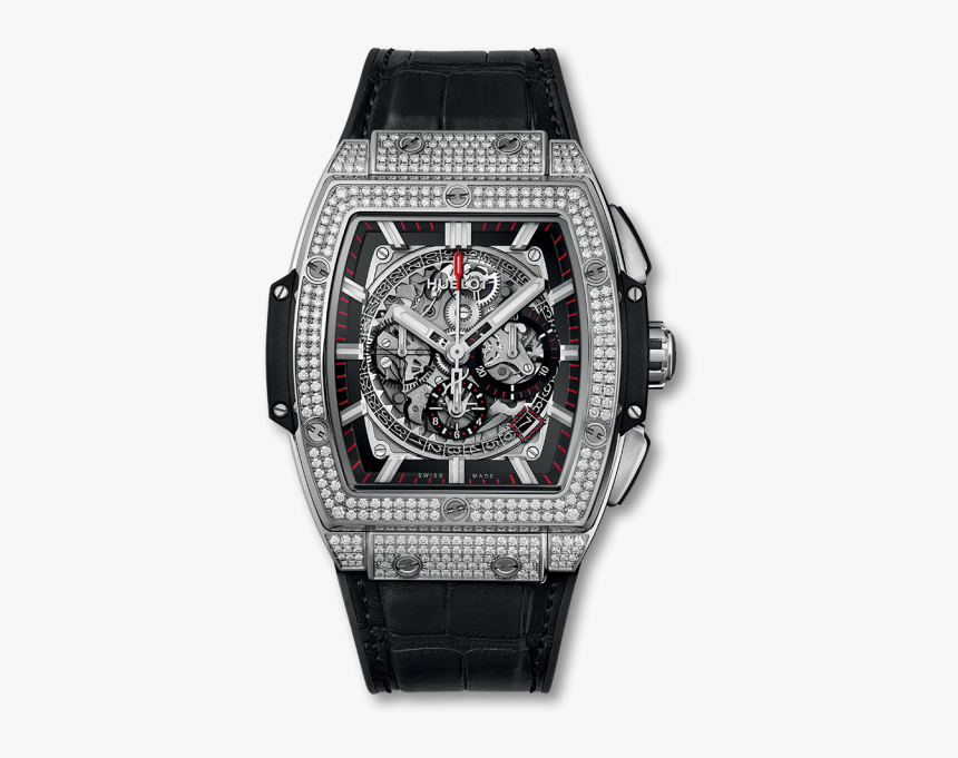 Spirit Of Big Bang Titanium Pavé - Hublot Spirit Of Big Bang, HD Png Download