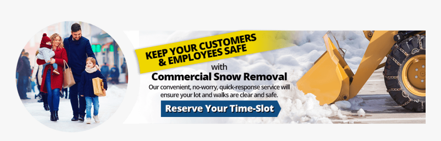 Commercial Snow Removal - Orange, HD Png Download