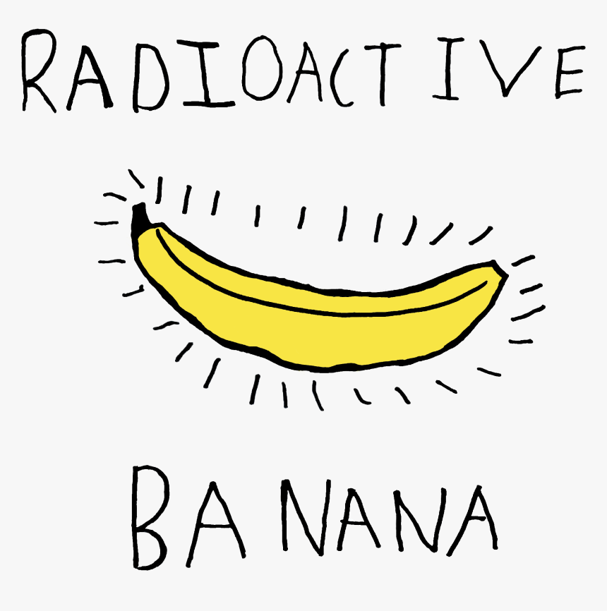 Banana Clipart Eye - Radioactive Banana Transparent, HD Png Download