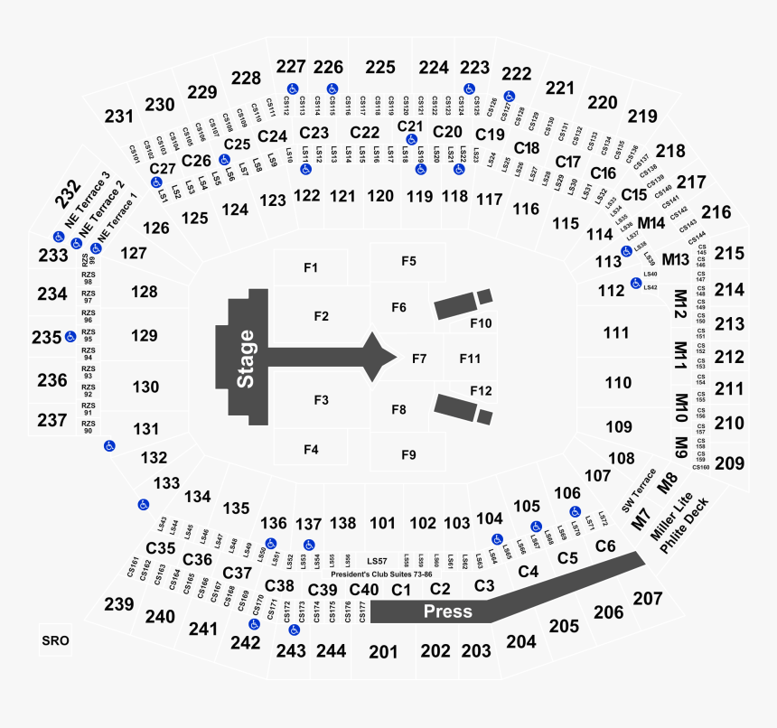 Lincoln Financial Field Seating Monster Jam, HD Png Download