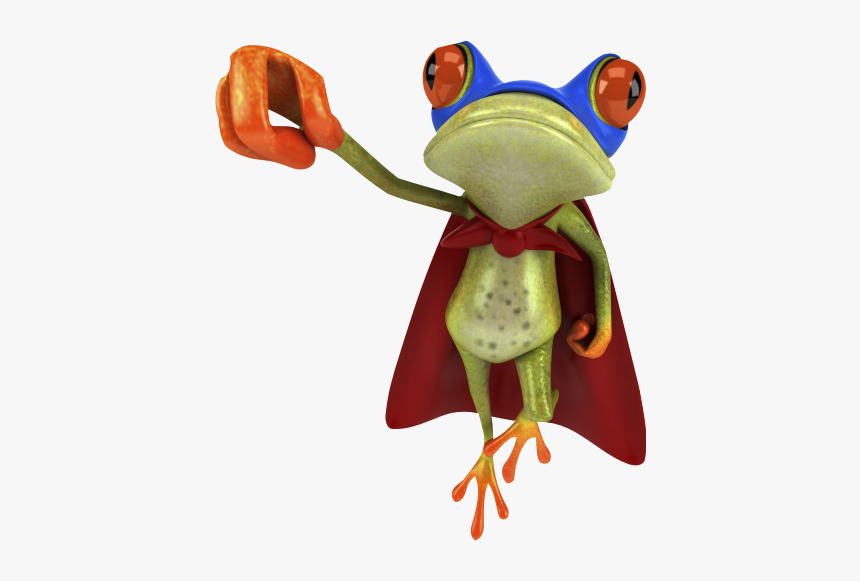 Frog With Glasses, HD Png Download