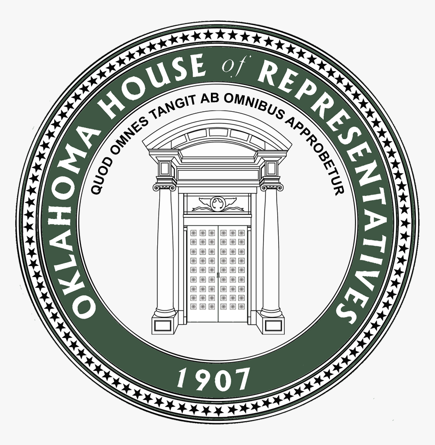 Ok House Of Representatives Seal - Oklahoma Representatives, HD Png Download