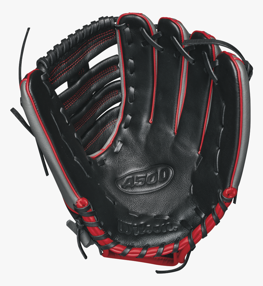 Transparent Baseball Glove Clipart Black And White - Wilson A500 Youth, HD Png Download