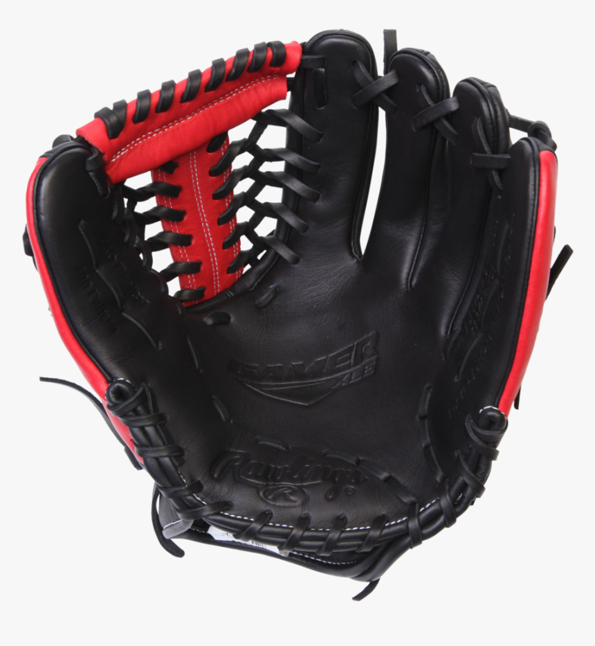 Left Baseball Mitt Clipart Image Black And White Library - Rawlings Gamer Xle Le Black Scarlett, HD Png Download