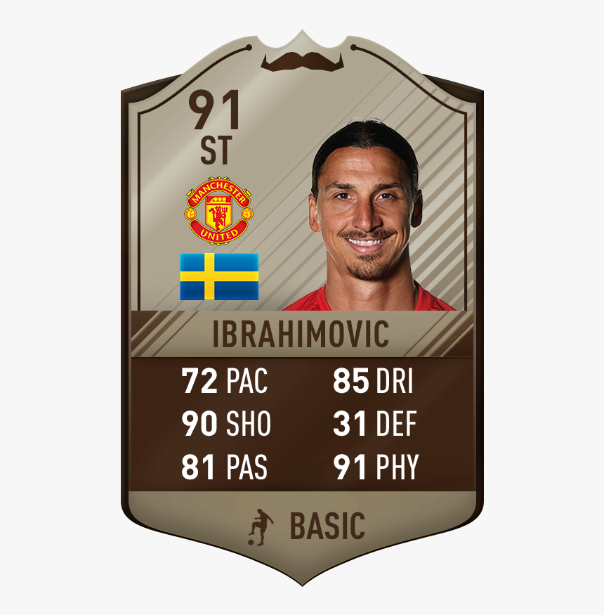 Zlatan Ibrahimović - Romain Alessandrini Fifa 18, HD Png Download