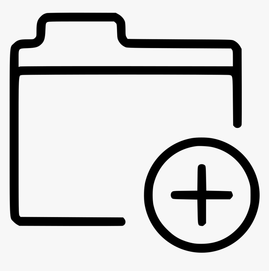 Add Folder Files Storage - Icon, HD Png Download