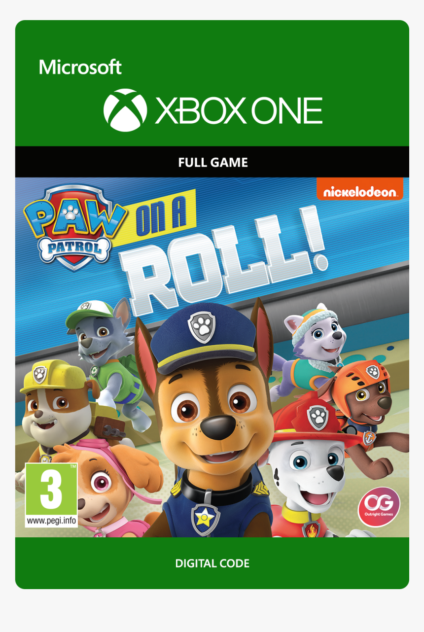 Paw Patrol On A Roll Xbox One, HD Png Download