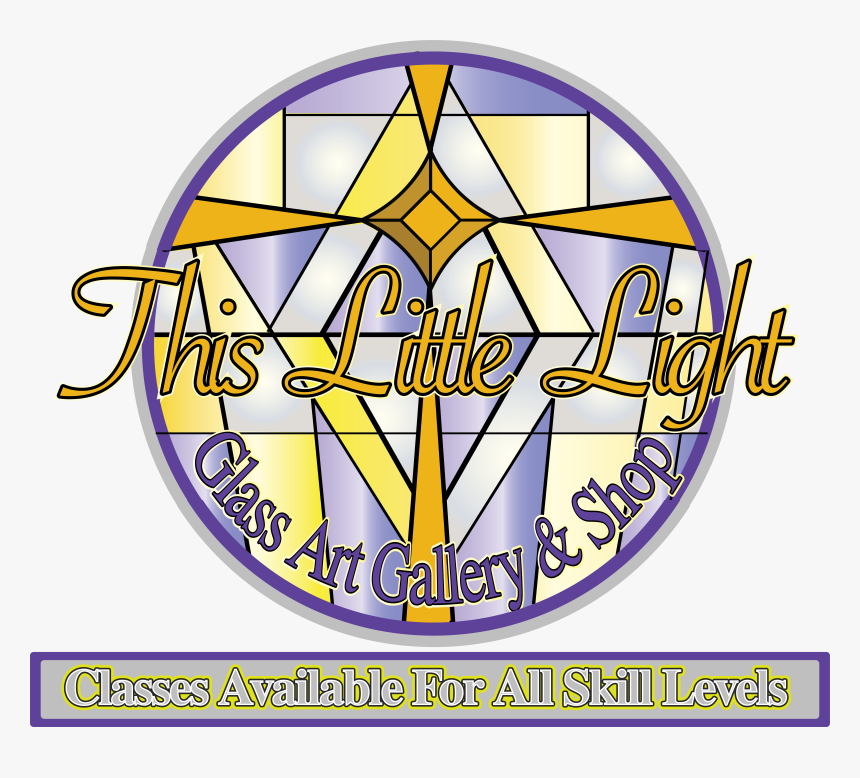 This Little Light Glass Art - Circle, HD Png Download