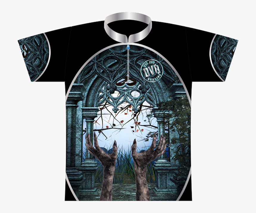 Dv8 Zombie Hands Dye Sublimated Jersey - Iron Castle Background, HD Png Download