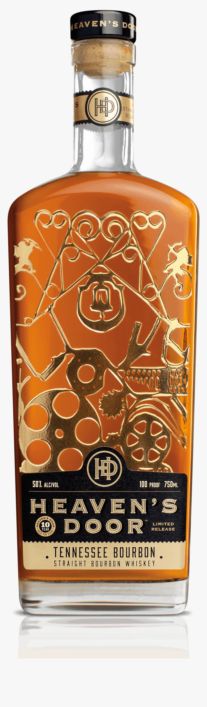 Heaven S Door Tennessee Bourbon 10 Year Old, HD Png Download