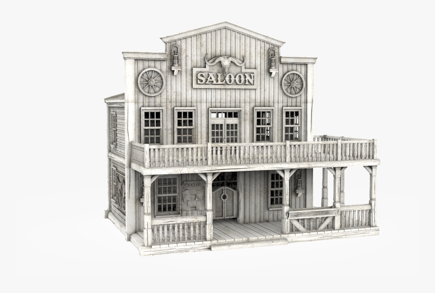 Transparent Old West Saloon Clipart - Dollhouse, HD Png Download