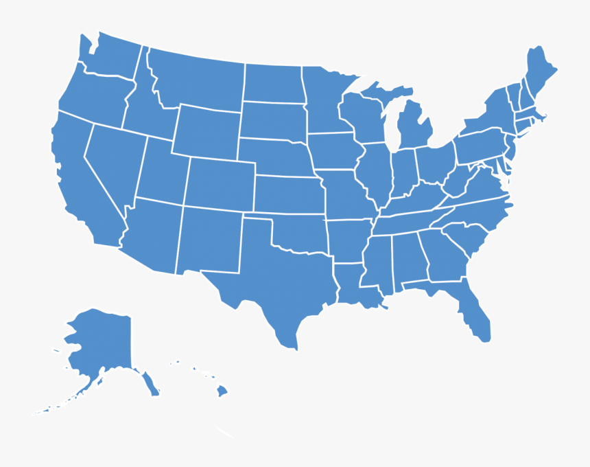 Usa Map Of Gis Clients - If Only Women Voted 2016, HD Png Download