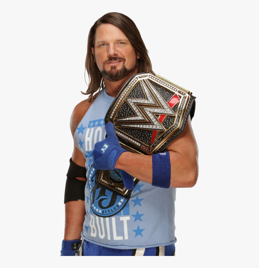 Image - Aj Styles Universal Champion, HD Png Download