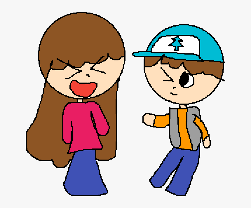 Mabel And Dipper Pines - Cartoon, HD Png Download