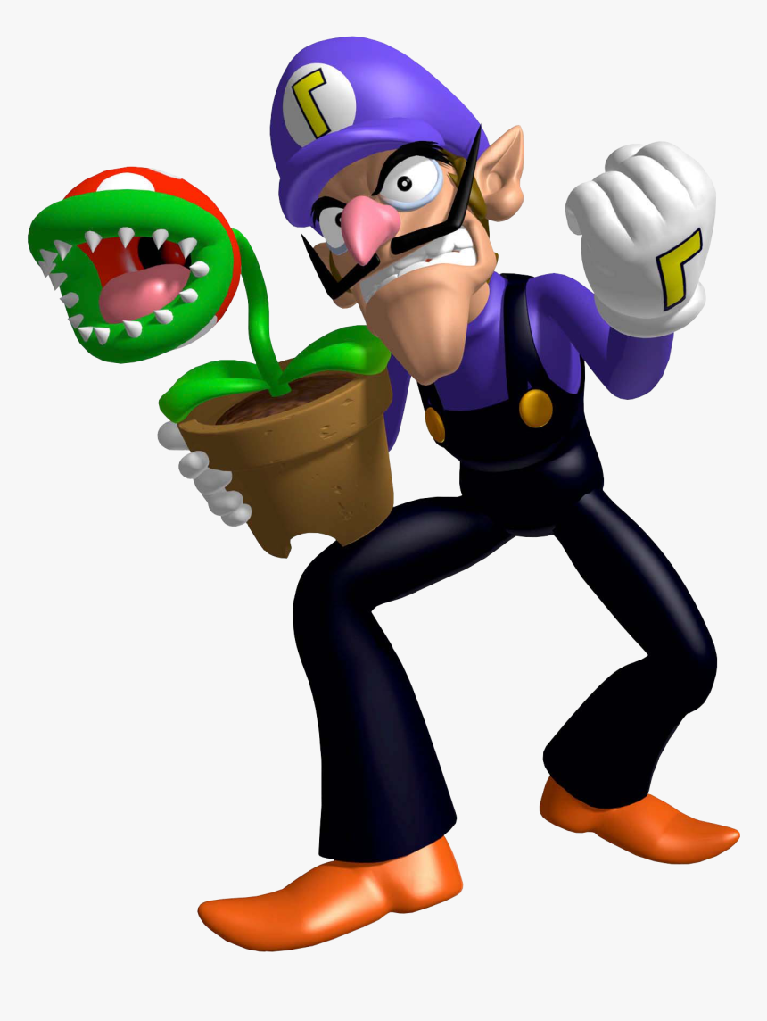 Super Smash Bros Ultimate Piranha Plant , Png Download - Waluigi Piranha Plant Smash, Transparent Png