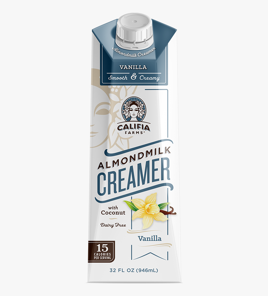 Vanilla Creamer - Califia Farms Almond Milk Creamer, HD Png Download