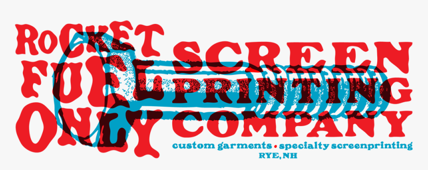 Rocketfuelonly Screenprinting Co - Graphic Design, HD Png Download
