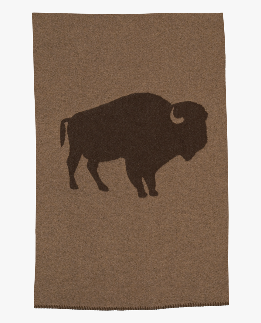 Bison Ridge Center Buffalo Throw, HD Png Download