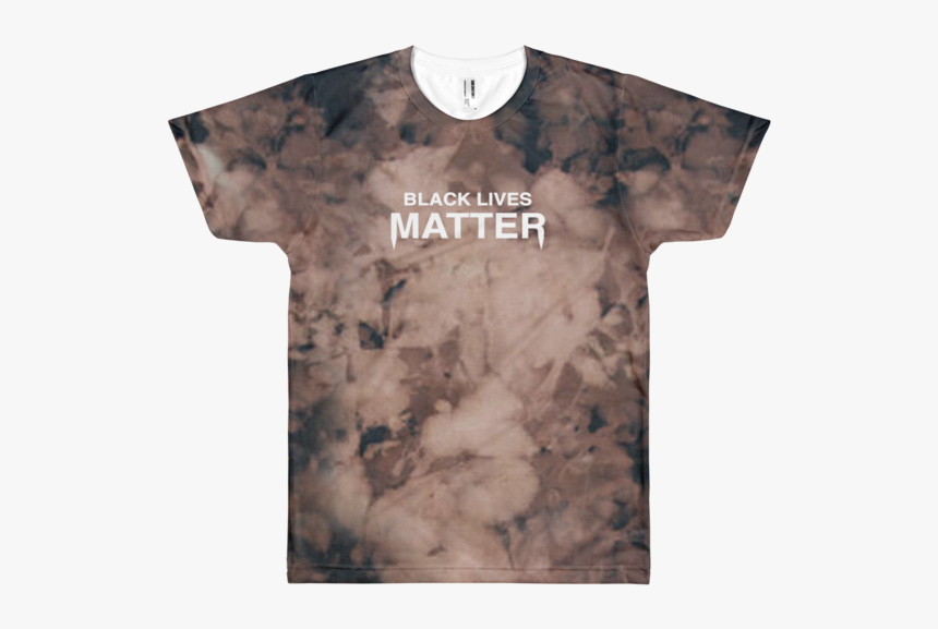Black Lives Matter Bleached T-shirt - Active Shirt, HD Png Download