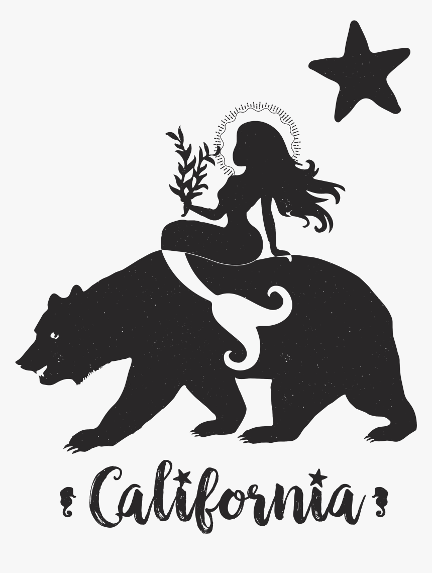 California Bear Png, Transparent Png