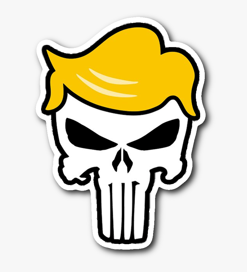 Trump Punisher Sticker - Trump Punisher, HD Png Download