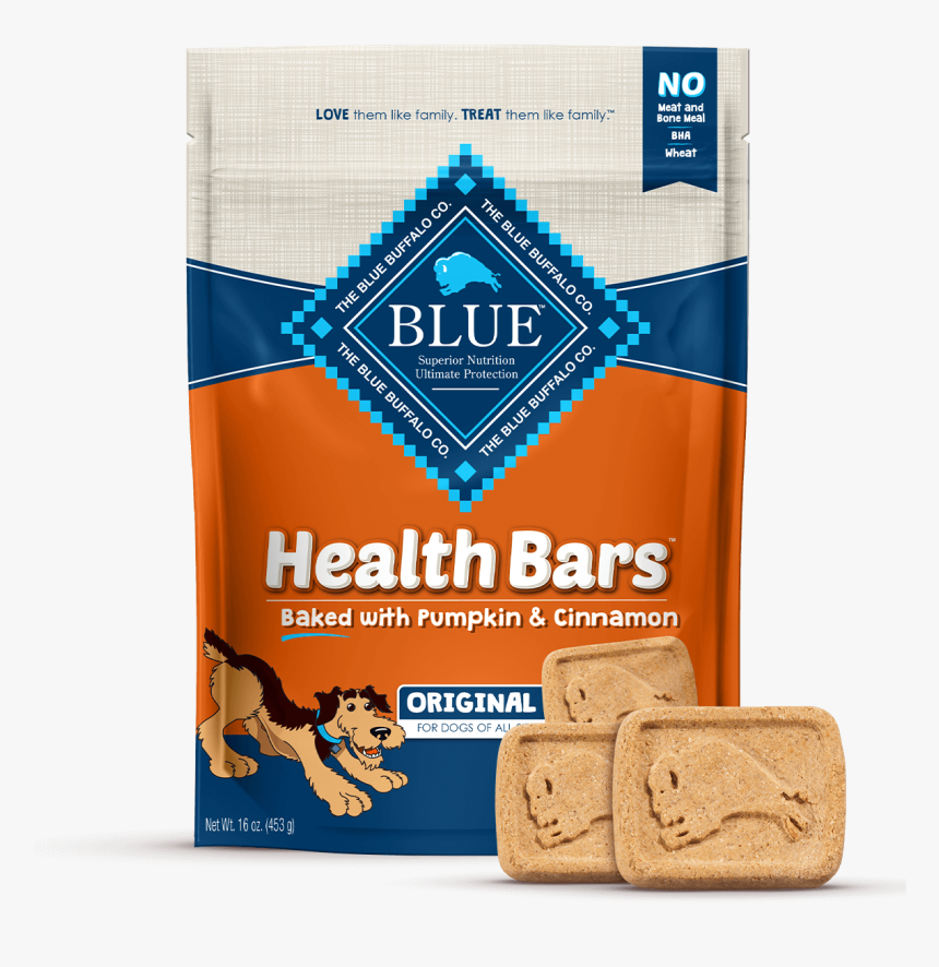 Blue Health Bars With Pumpkin And Cinnamon Dog Treats - Blue Buffalo Dog Treats, HD Png Download