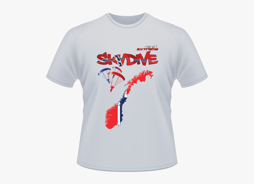 Skydiving Flag T Shirt, HD Png Download