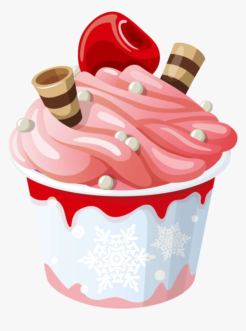 Ice Cream French Cuisine Fudge Sundae, HD Png Download