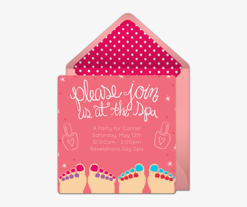 Mother's Day Spa Invitation, HD Png Download