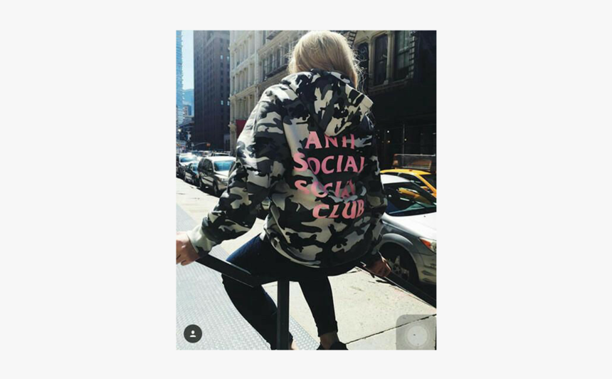 Anti Social Social Club Camo, HD Png Download