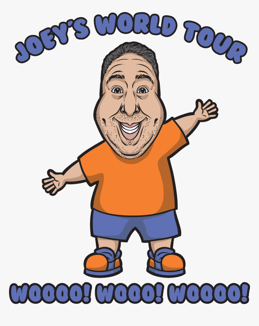 Joeys World Tour T Shirt, HD Png Download
