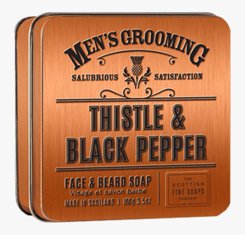 Face And Beard Soap In A Tin - Scottish Fine Soaps, HD Png Download